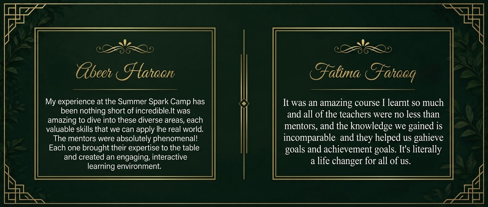 Student Testimonials picture 2